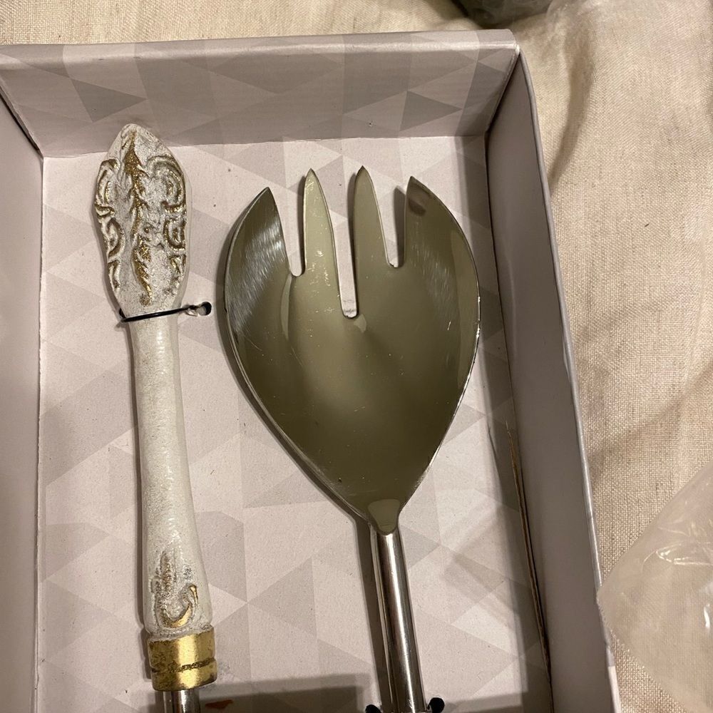 Elle Baroque 2-Piece Salad Serving Set - Picture 5 of 7